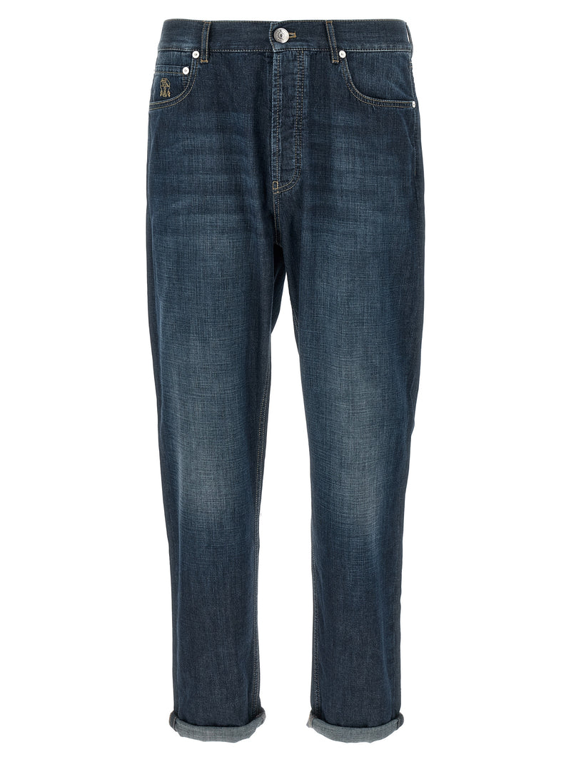 Brunello Cucinelli Jeans Denim Old | Urbalenti™ NYC