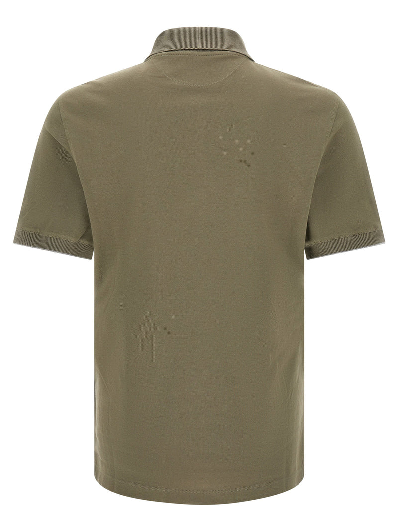 Brunello Cucinelli Brunello Cucinelli Logo Piqué Polo Shirt