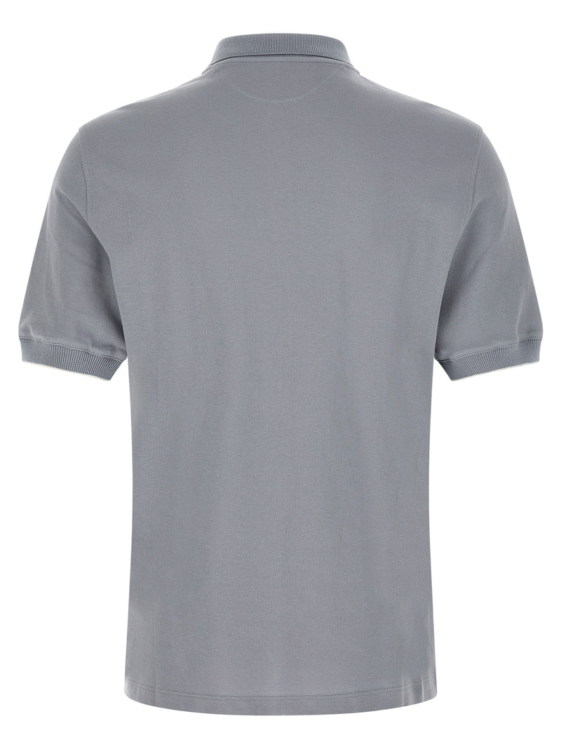 Brunello Cucinelli Piquet Polo Shirt | Urbalenti™ NYC