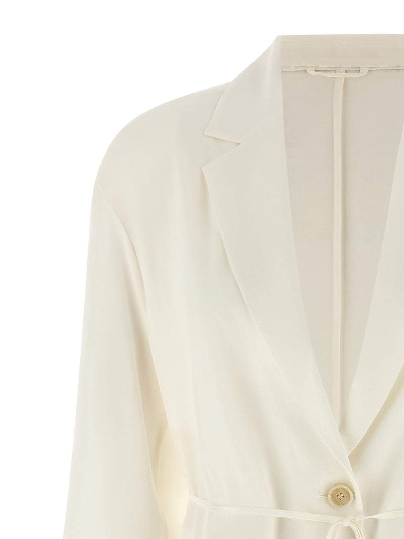 Brunello Cucinelli Silk Blazer | Urbalenti™ NYC