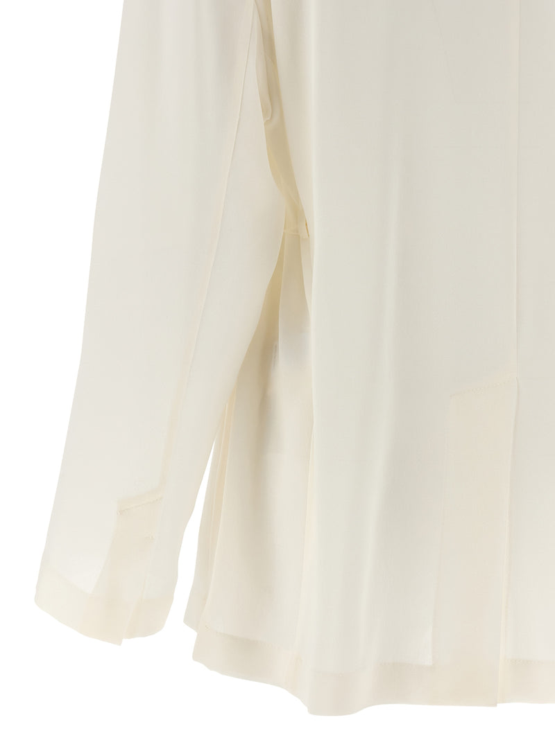 Brunello Cucinelli Silk Blazer | Urbalenti™ NYC