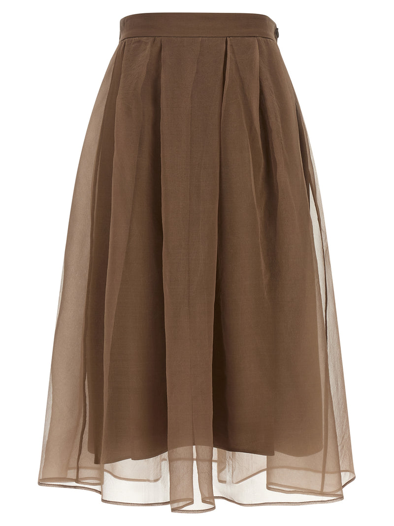 Brunello Cucinelli Brunello Cucinelli Circle Skirt