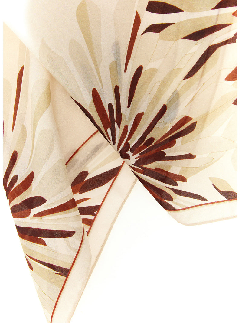 Brunello Cucinelli Brunello Cucinelli Bloom Print Scarf