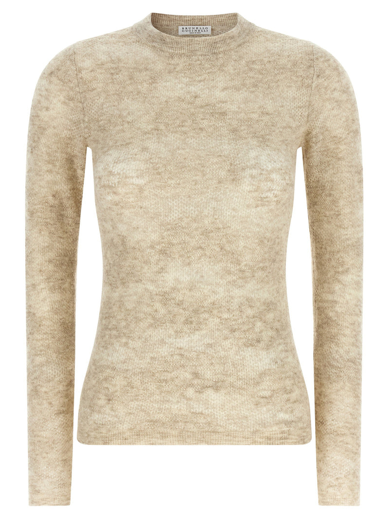 Brunello Cucinelli Brunello Cucinelli Flower Lace Sweater