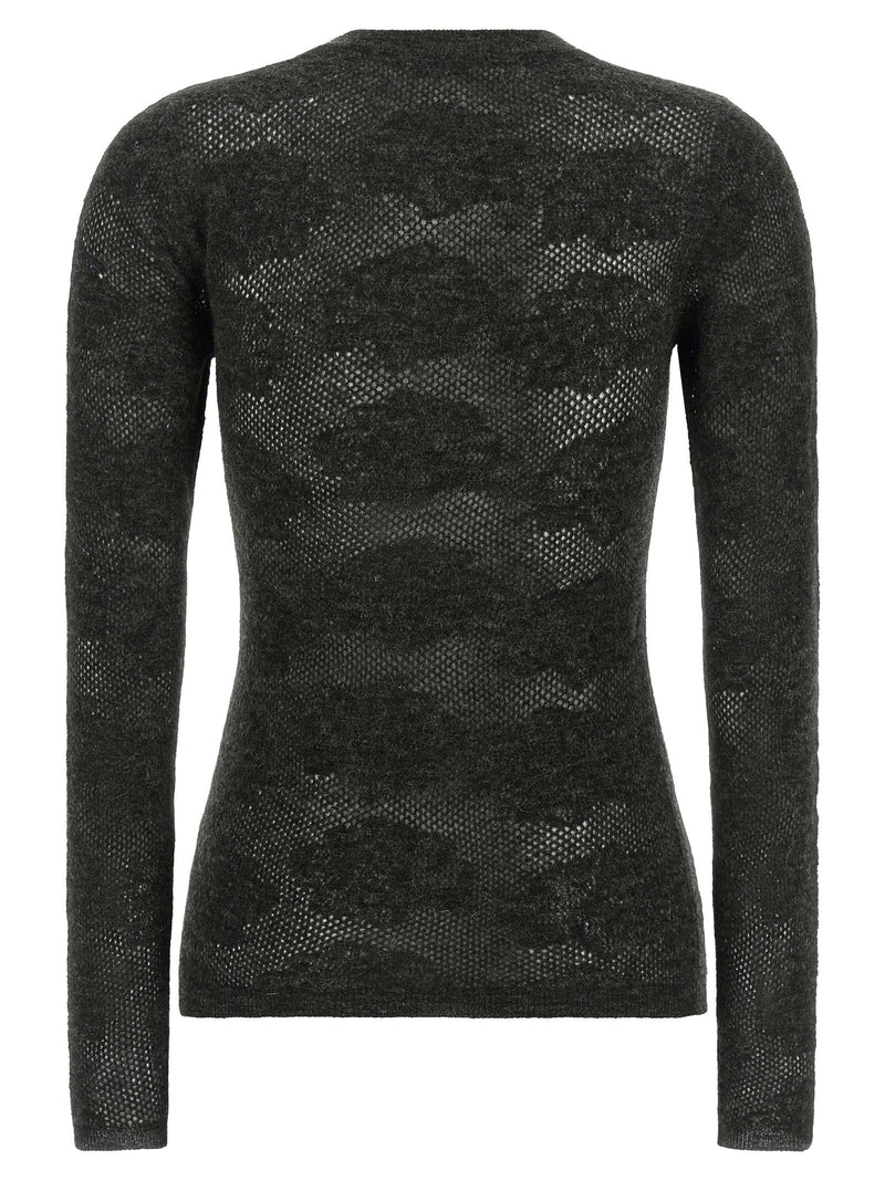 Brunello Cucinelli Brunello Cucinelli Flower Lace Sweater