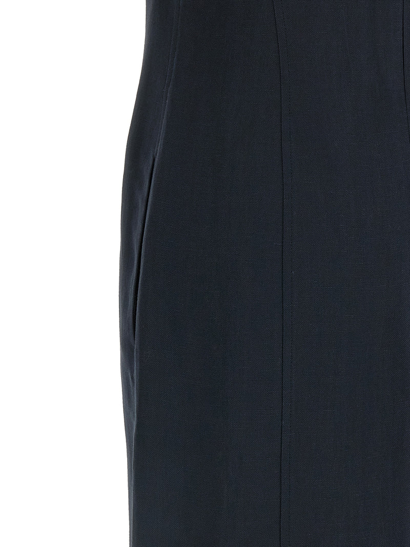 Brunello Cucinelli Precious Collar Dress | Urbalenti™... | Urbalenti™ NYC