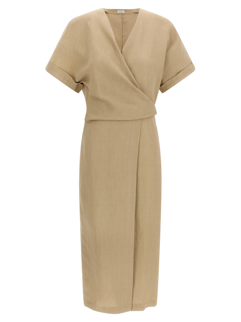 Brunello Cucinelli Brunello Cucinelli Wrap Dress