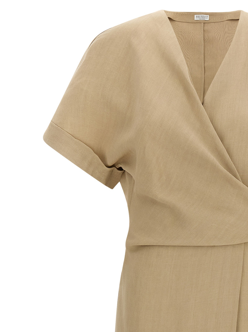 Brunello Cucinelli Brunello Cucinelli Wrap Dress