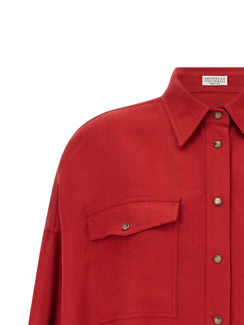 Brunello Cucinelli Brunello Cucinelli Twill Shirt