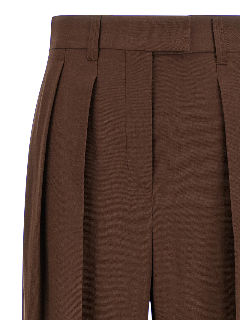 Brunello Cucinelli Linen Trousers - Style 2C9284 | Urbalenti | Urbalenti... | Urbalenti™ NYC