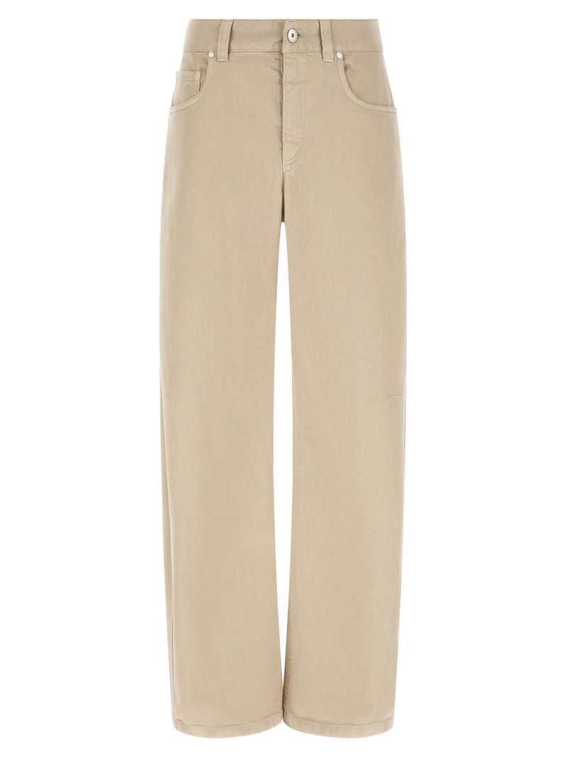 Brunello Cucinelli Garment-dyed Jeans