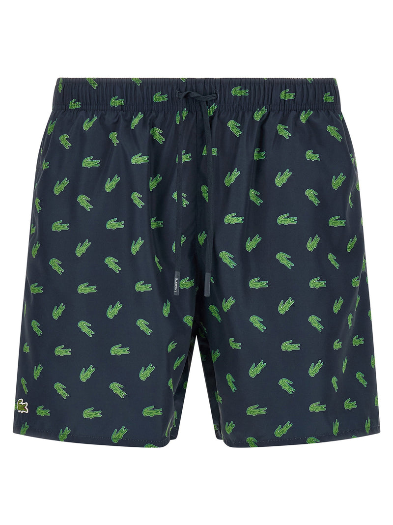 Lacoste Lacoste Crocodile Swimsuit