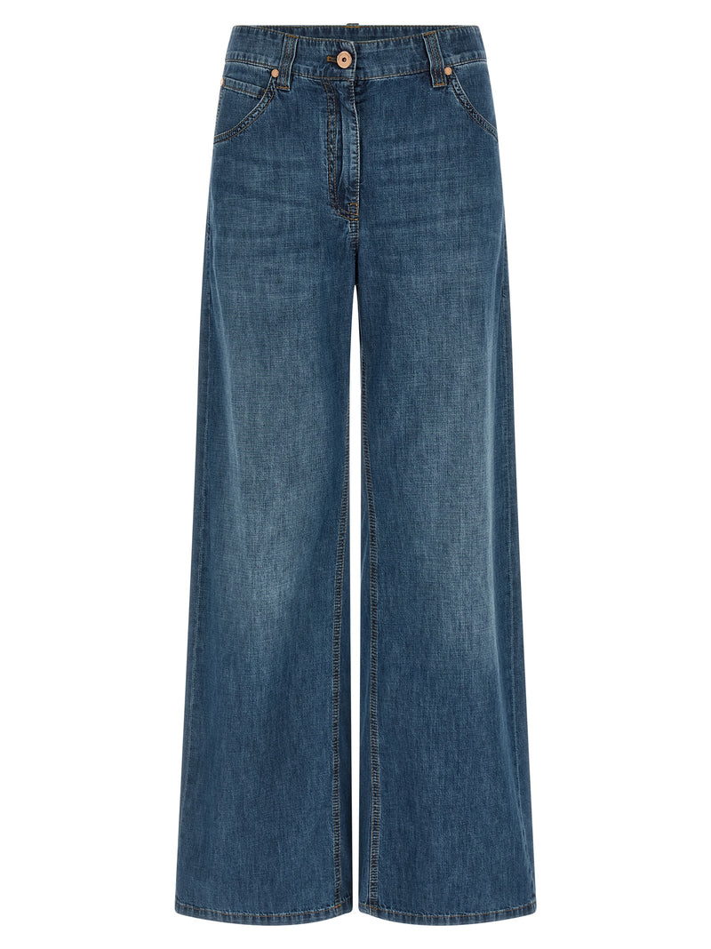 Brunello Cucinelli Brunello Cucinelli Wide Leg Jeans
