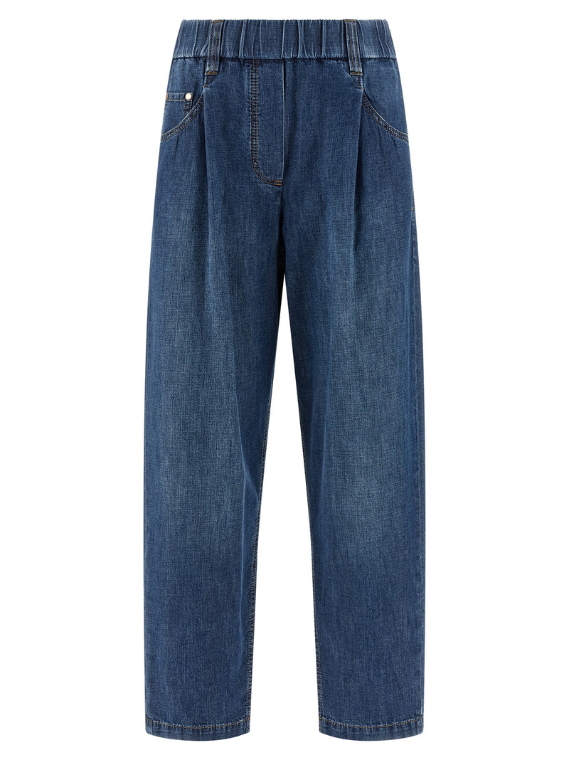 Brunello Cucinelli Brunello Cucinelli Pull-up Jeans