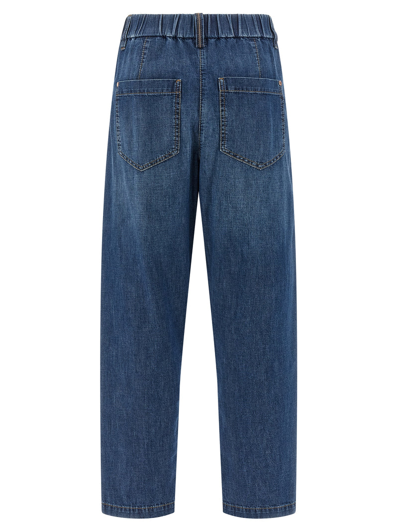 Brunello Cucinelli Brunello Cucinelli Pull-up Jeans