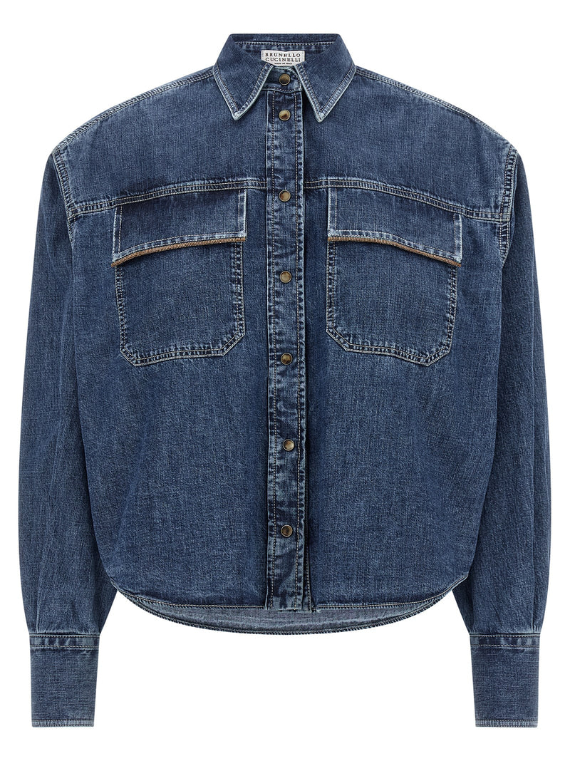 Brunello Cucinelli Brunello Cucinelli Shiny Pockets Shirt