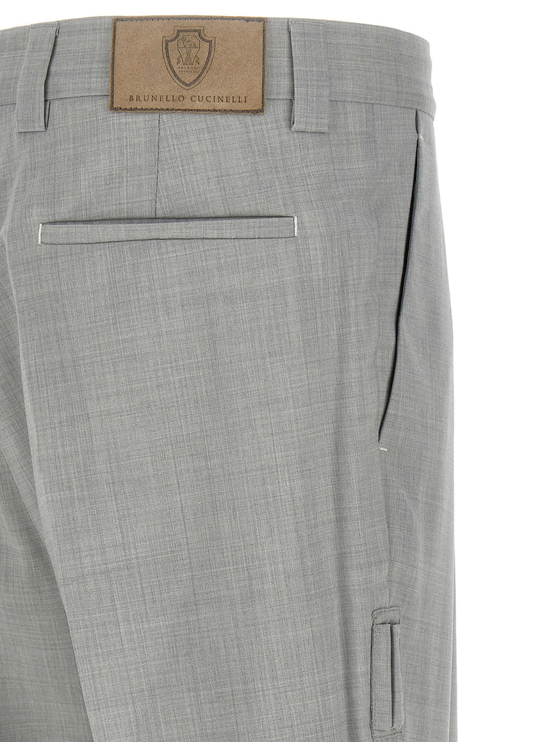 Brunello Cucinelli Brunello Cucinelli Mélange Wool Pants