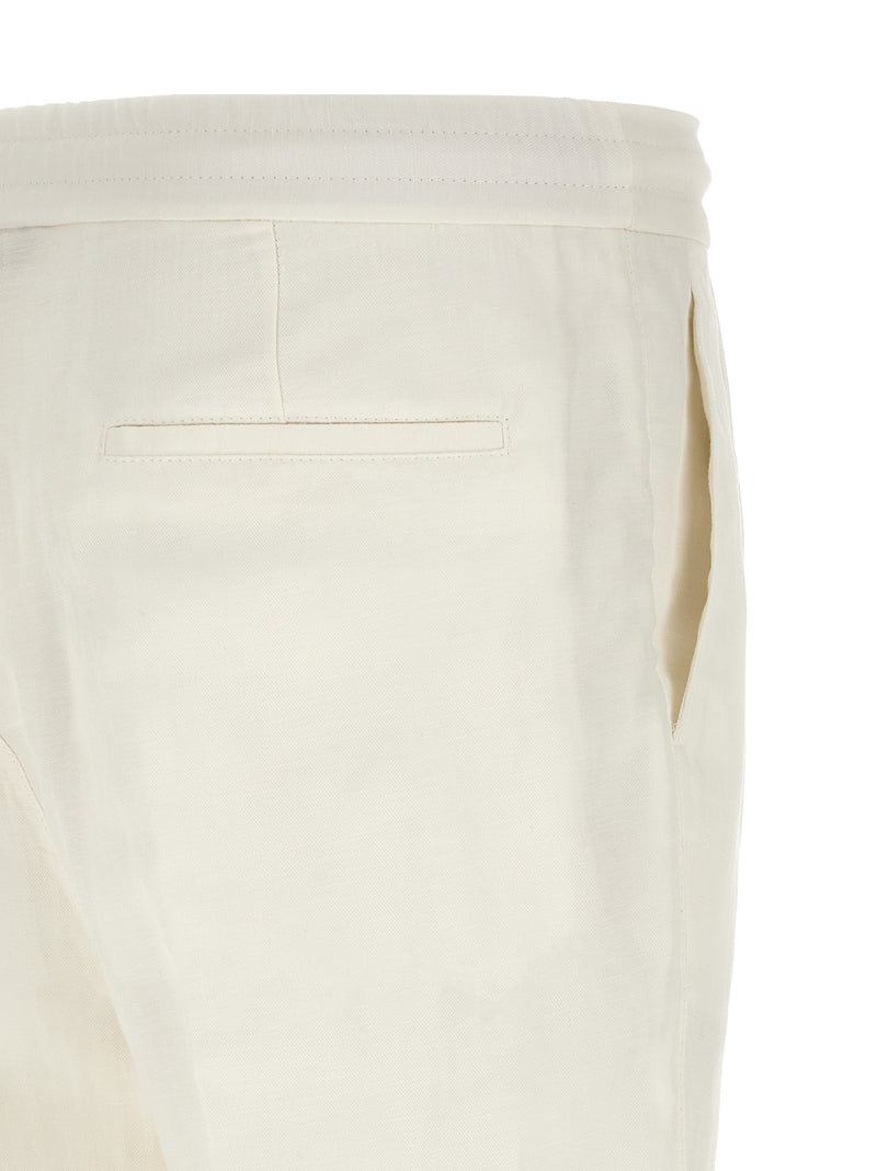 Brunello Cucinelli Linen Trousers | Urbalenti™ NYC