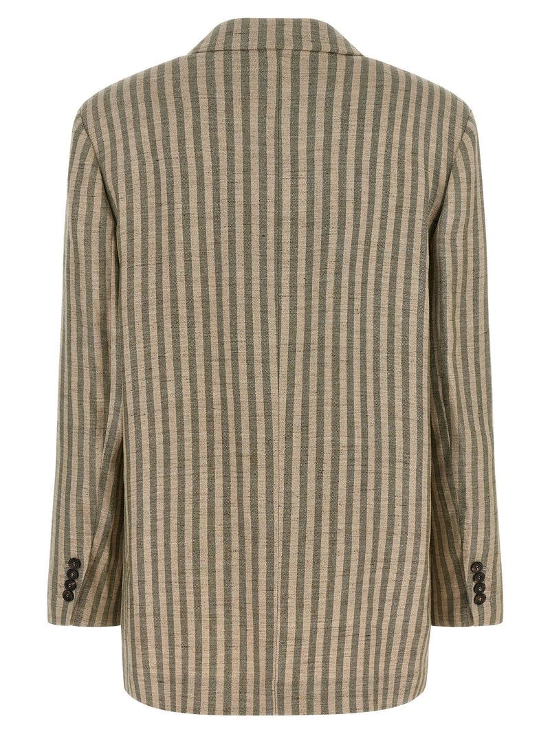 Brunello Cucinelli Brunello Cucinelli Striped Blazer