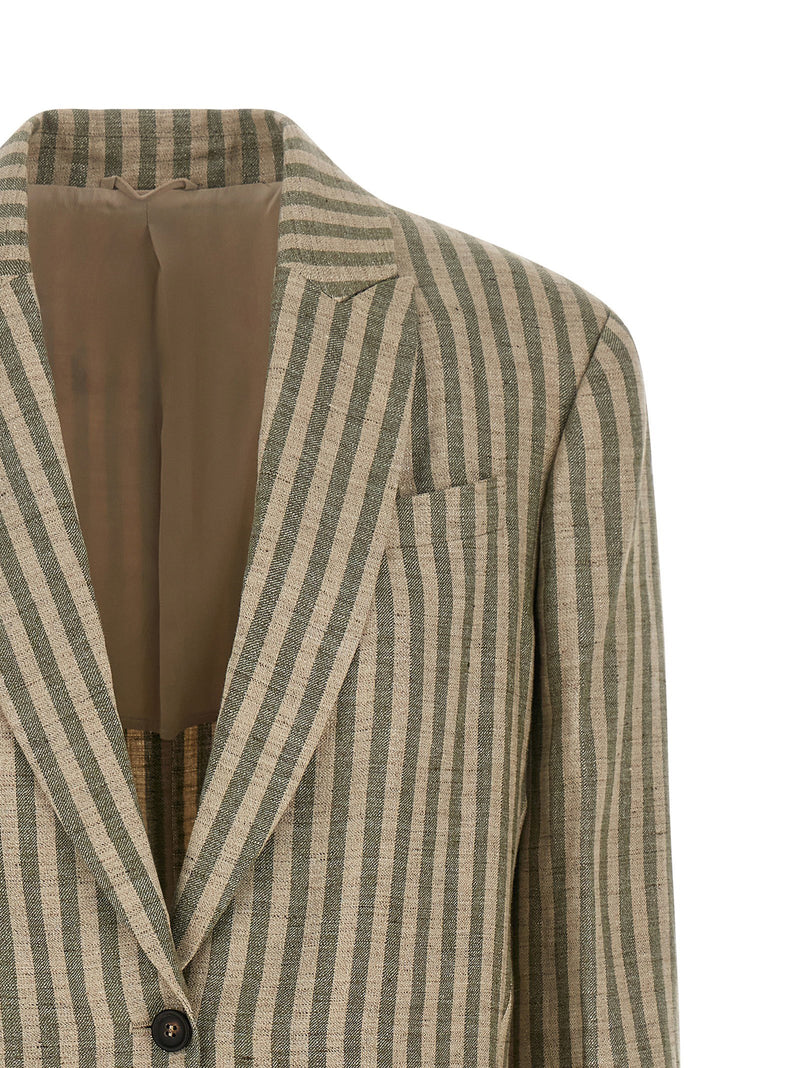 Brunello Cucinelli Brunello Cucinelli Striped Blazer