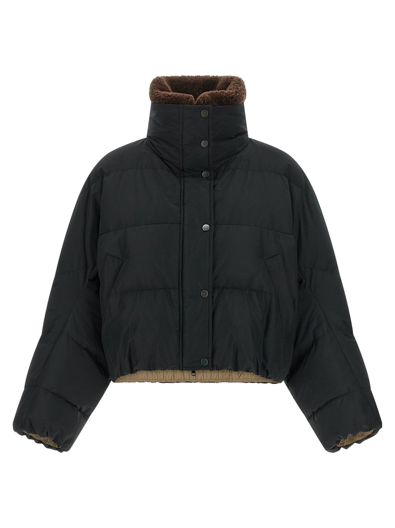 Brunello Cucinelli Cropped Down Jacket | Urbalenti™ NYC
