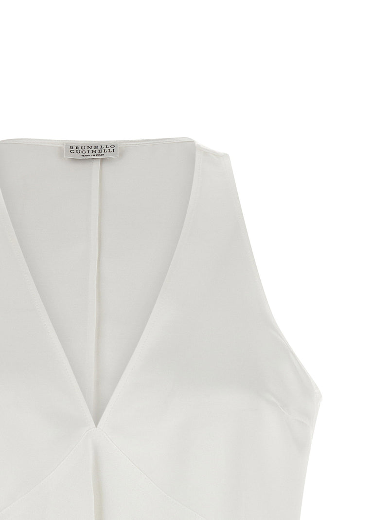 Brunello Cucinelli Brunello Cucinelli Top Twill Fluid