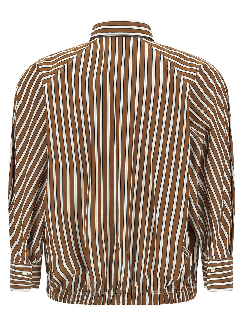 Brunello Cucinelli Brunello Cucinelli Shadow Striped Shirt