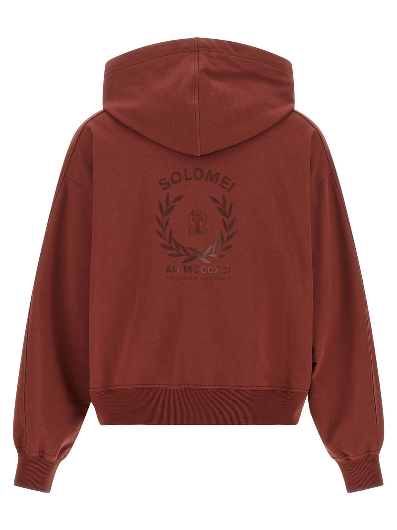 Brunello Cucinelli Brunello Cucinelli Solomei Ad Mcccxci Hoodie