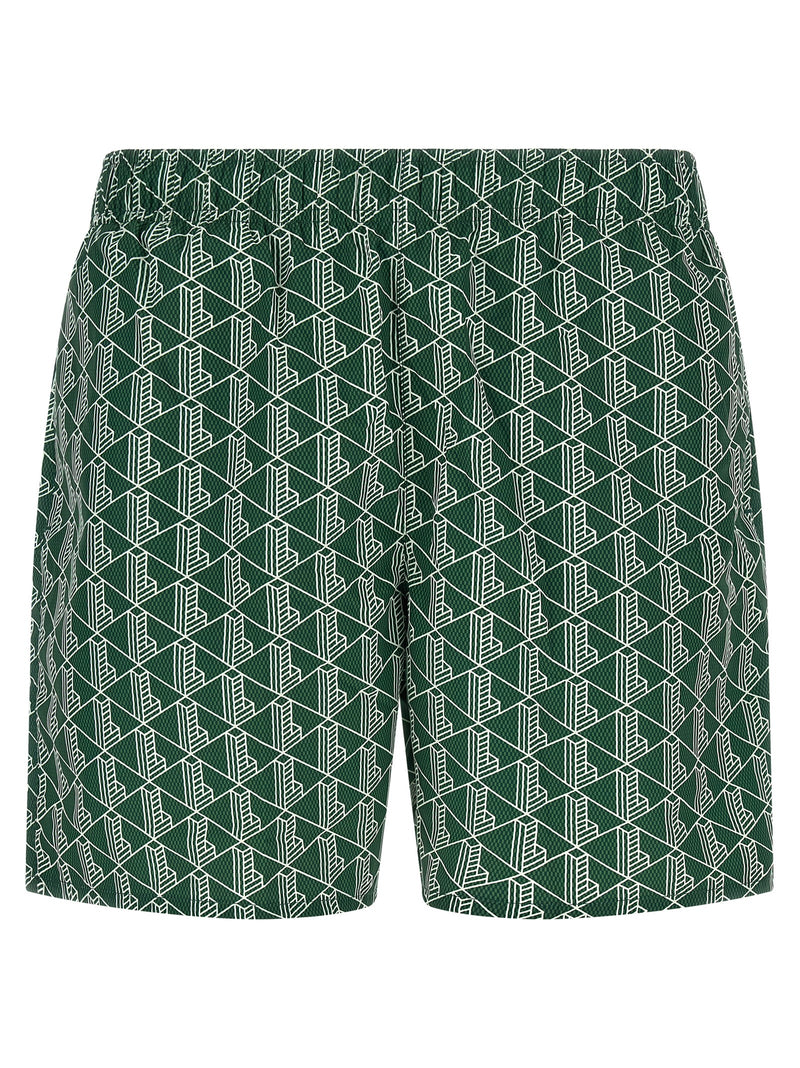 Lacoste Monogram Print Swimsuit Variant 1 | Urbalenti™ NYC