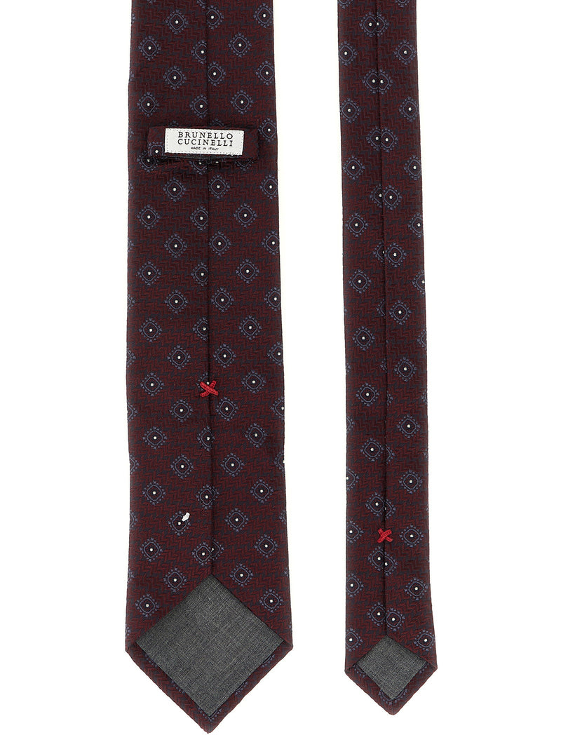 Brunello Cucinelli Brunello Cucinelli Chevron Tie