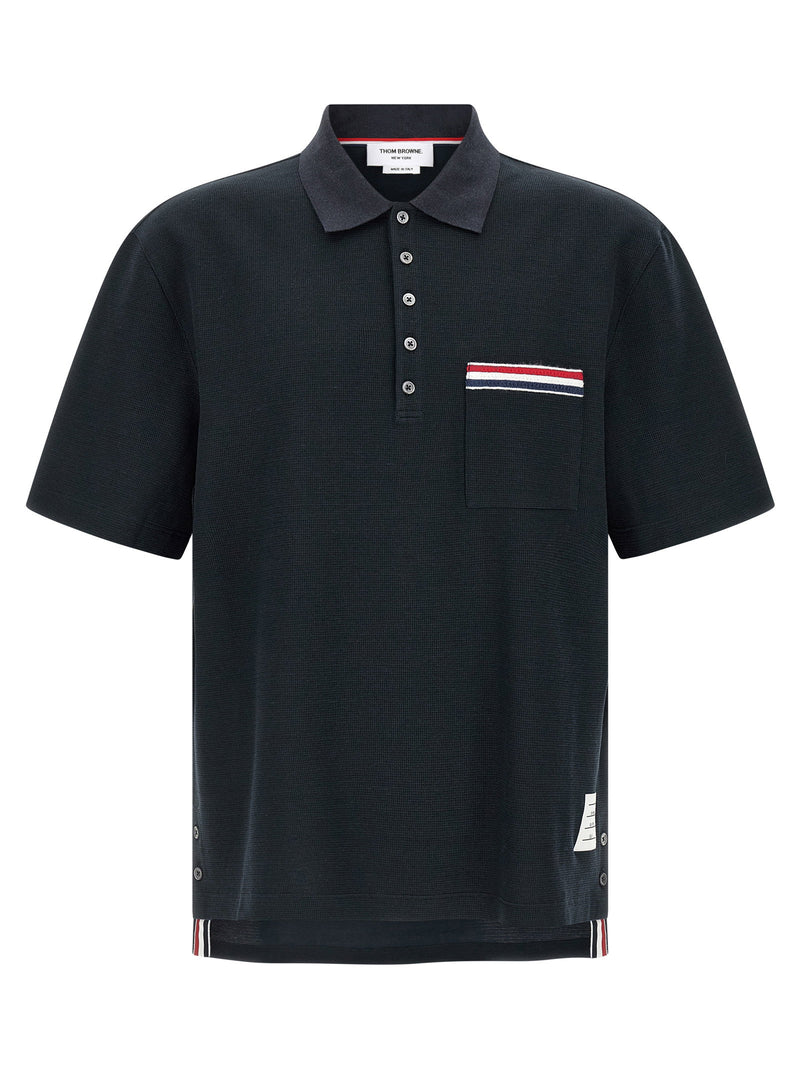 Thom Browne Thom Browne Nastro Rwb Polo Shirt