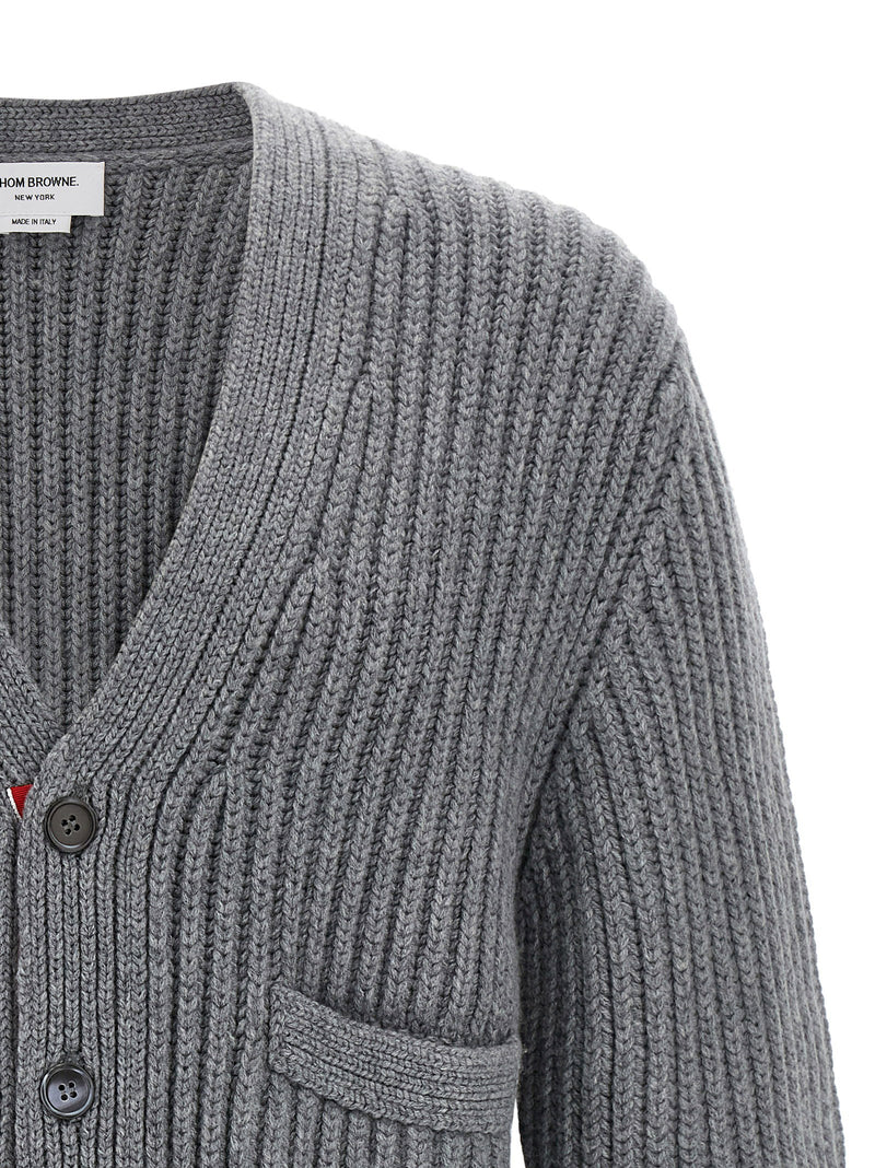 Thom Browne Thom Browne Rwb Tape Cardigan