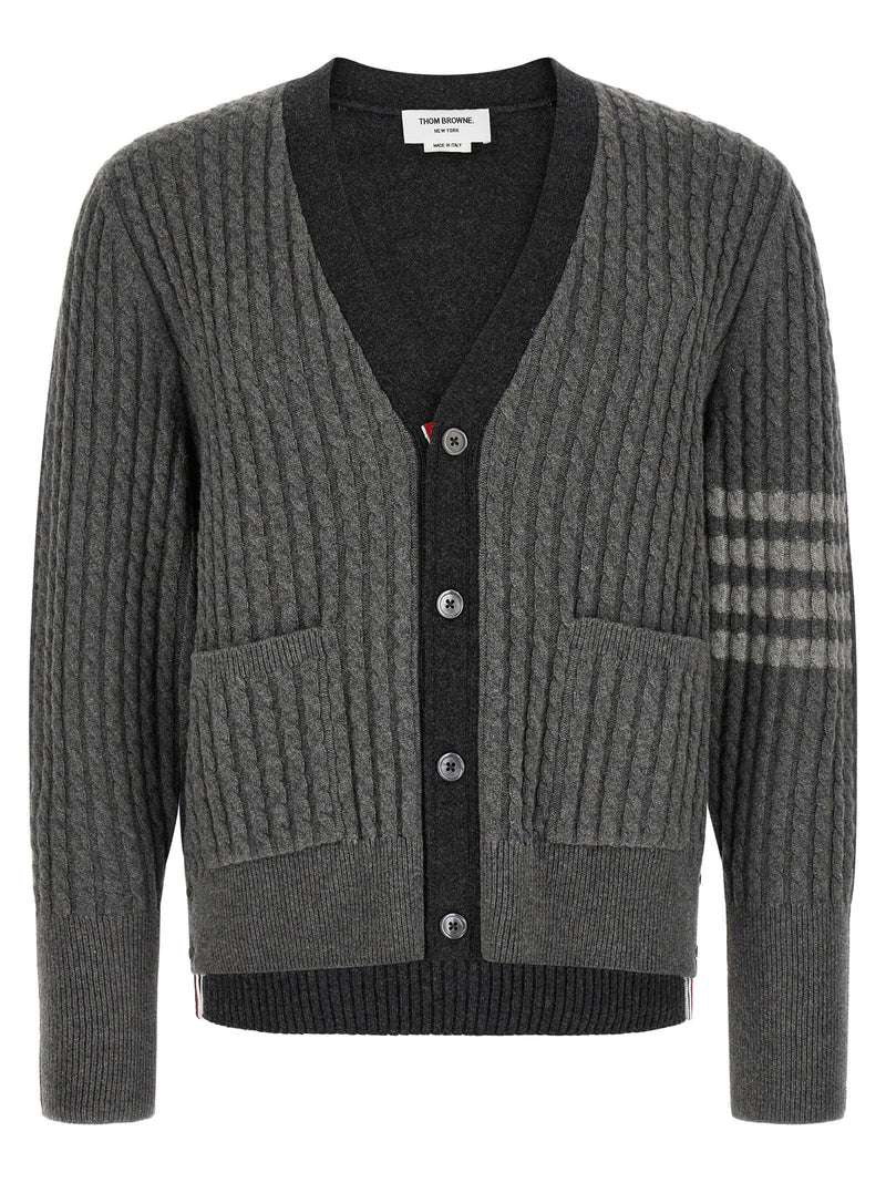 Thom Browne 2-in-1 Trompe Lœil Cardigan