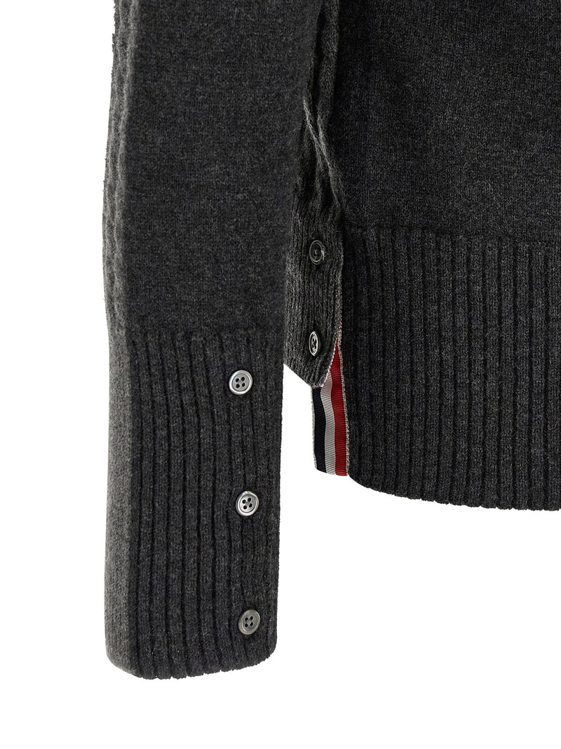 Thom Browne Thom Browne 2-in-1 Trompe Loeil Polo Shirt