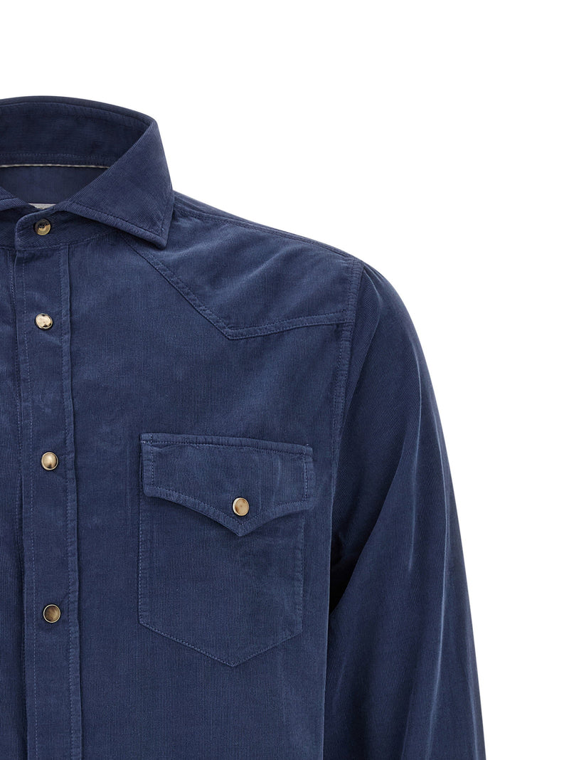 Brunello Cucinelli Brunello Cucinelli Corduroy Shirt