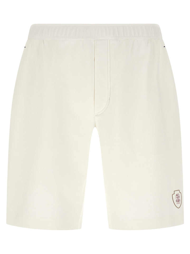 Brunello Cucinelli Interlock Cotton Bermuda Shorts - Style 0TC159 | Urba... | Urbalenti™ NYC