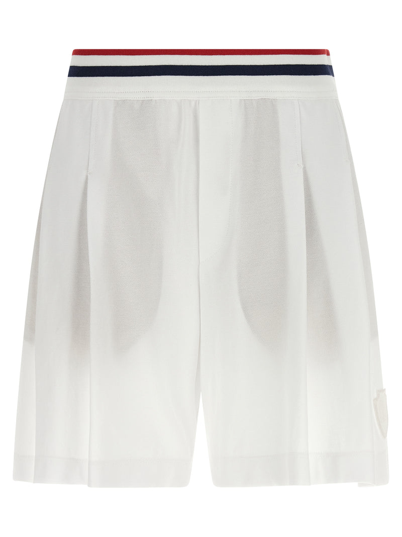 Brunello Cucinelli Heraldic Coat Of Arms Shorts - Cotton - Style 4P9197C... | Urbalenti™ NYC