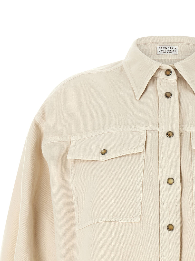 Brunello Cucinelli Linen Cotton Shirt | Urbalenti™ NYC