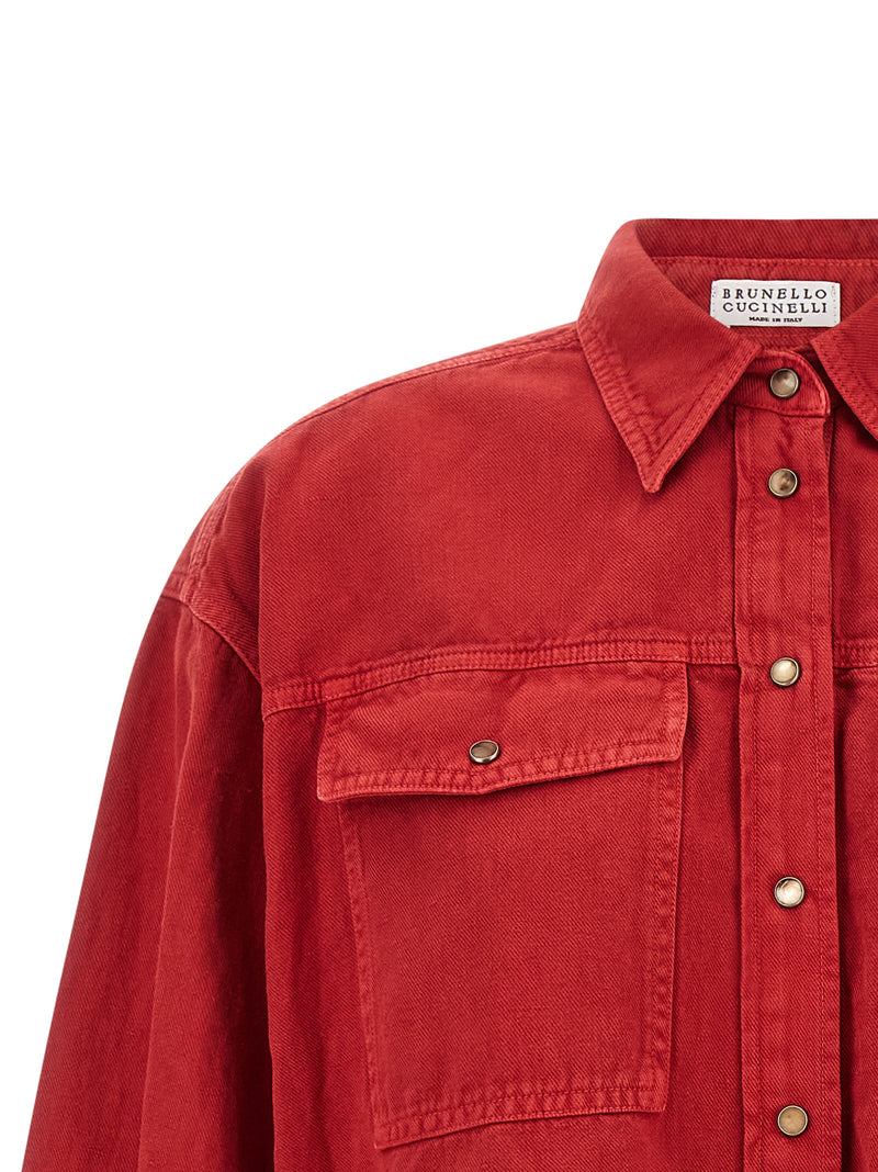 Brunello Cucinelli Brunello Cucinelli Cotton And Linen Shirt