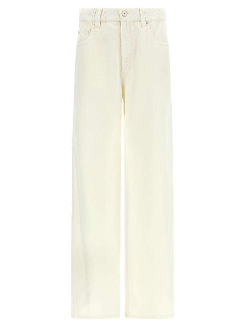 Brunello Cucinelli Cotton Trousers - Cotton Pocket - Style 3C1101 | Urba... | Urbalenti™ NYC