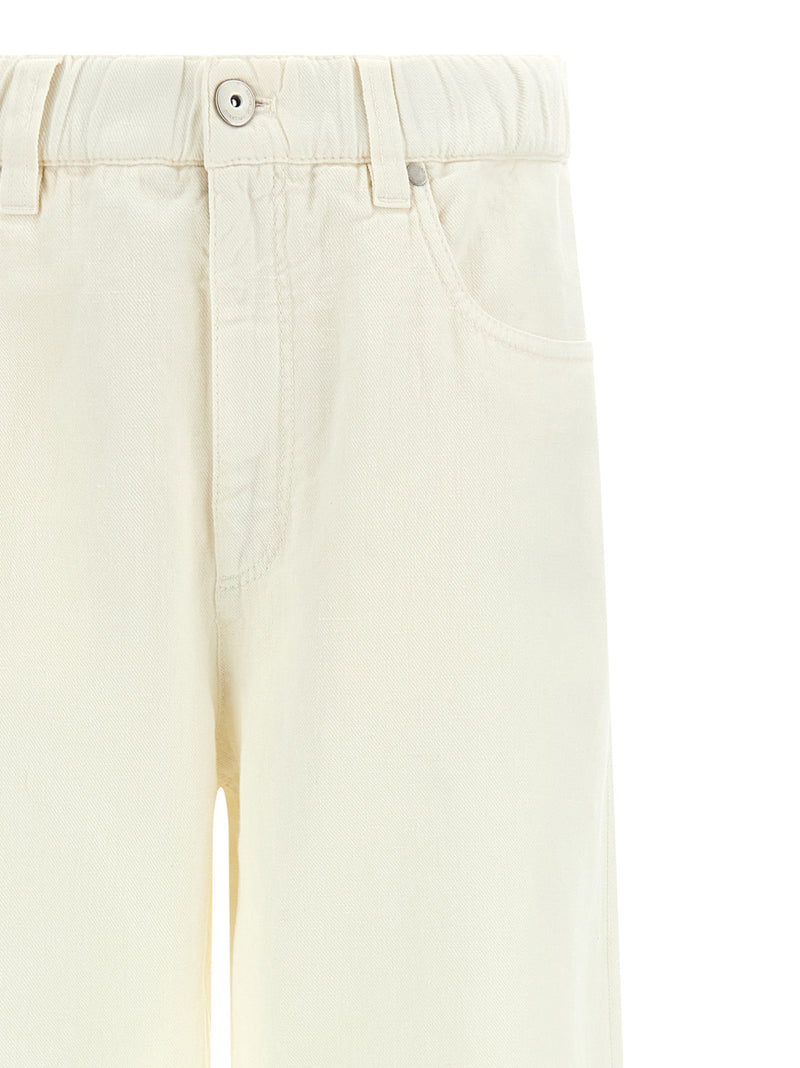 Brunello Cucinelli Cotton Trousers - Cotton Pocket - Style 3C1101 | Urba... | Urbalenti™ NYC