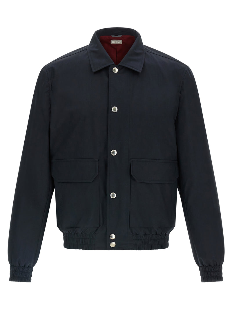 Brunello Cucinelli Membrane Canvas Jacket | Urbalenti™ NYC