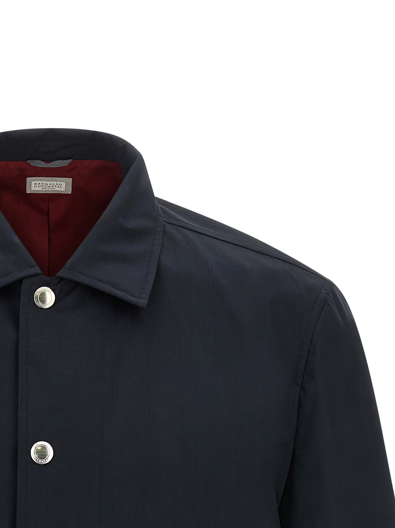 Brunello Cucinelli Membrane Canvas Jacket | Urbalenti™ NYC