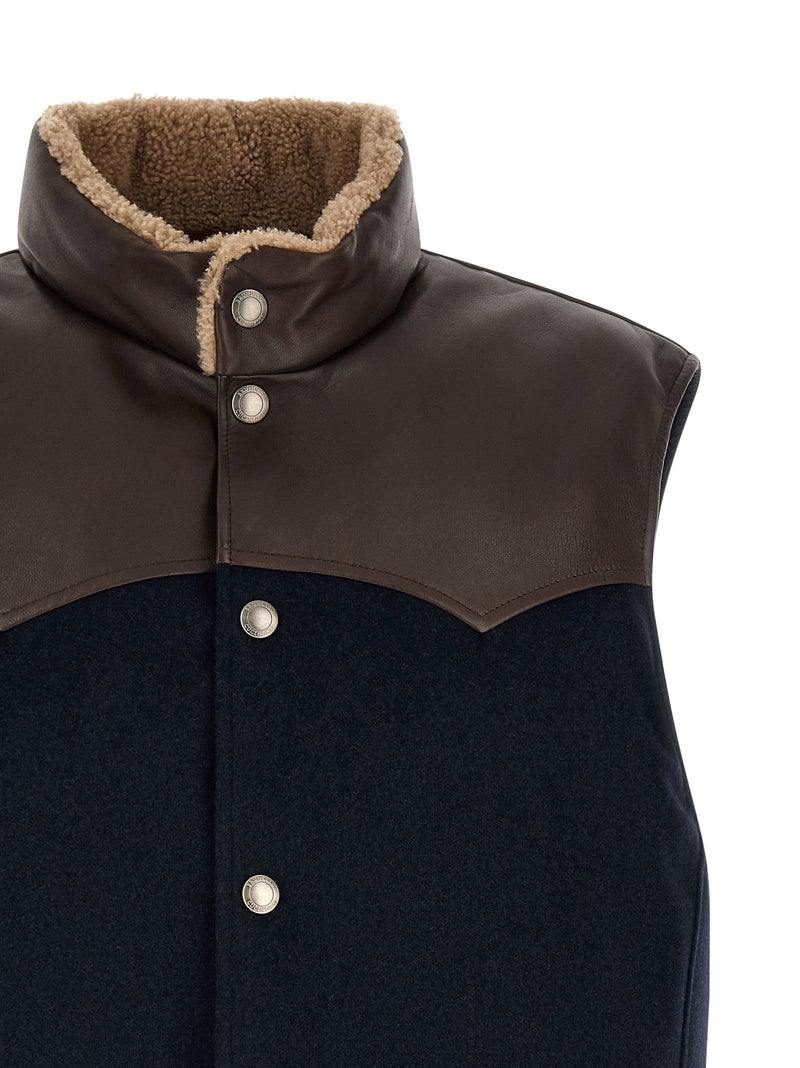 Brunello Cucinelli Brunello Cucinelli Paneled Vest
