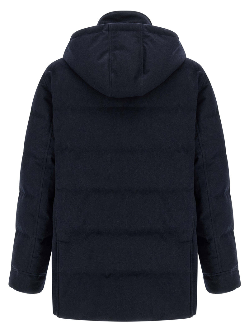 Brunello Cucinelli Brunello Cucinelli Wool Flannel Parka