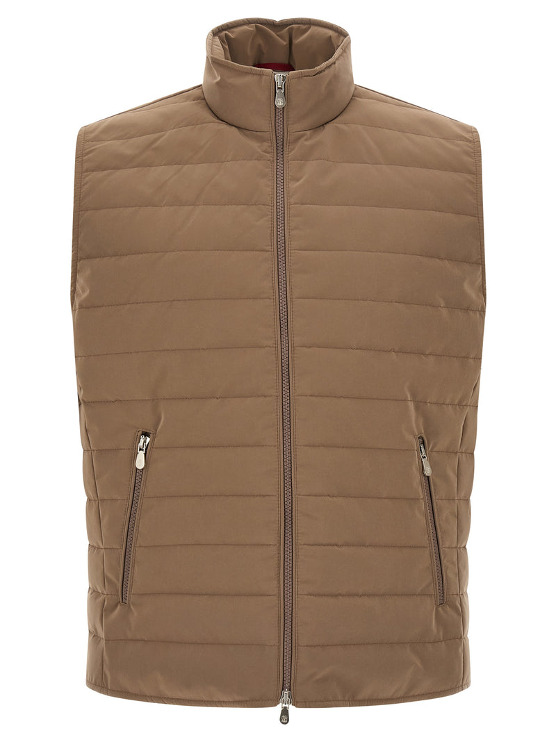 Brunello Cucinelli Quilted Vest | Urbalenti™ NYC