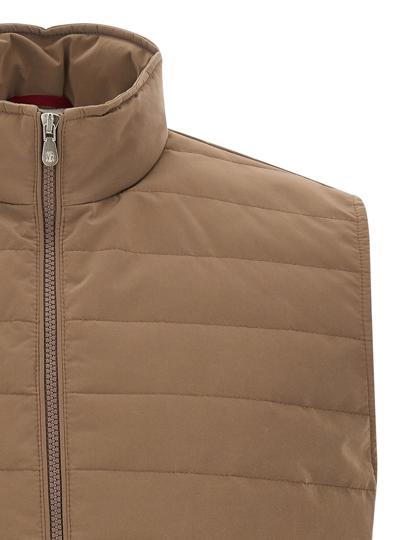 Brunello Cucinelli Quilted Vest | Urbalenti™ NYC