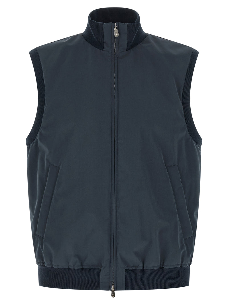 Brunello Cucinelli Thermore Padded Vest - Nylon Padded - Style 4CIR70 |... | Urbalenti™ NYC
