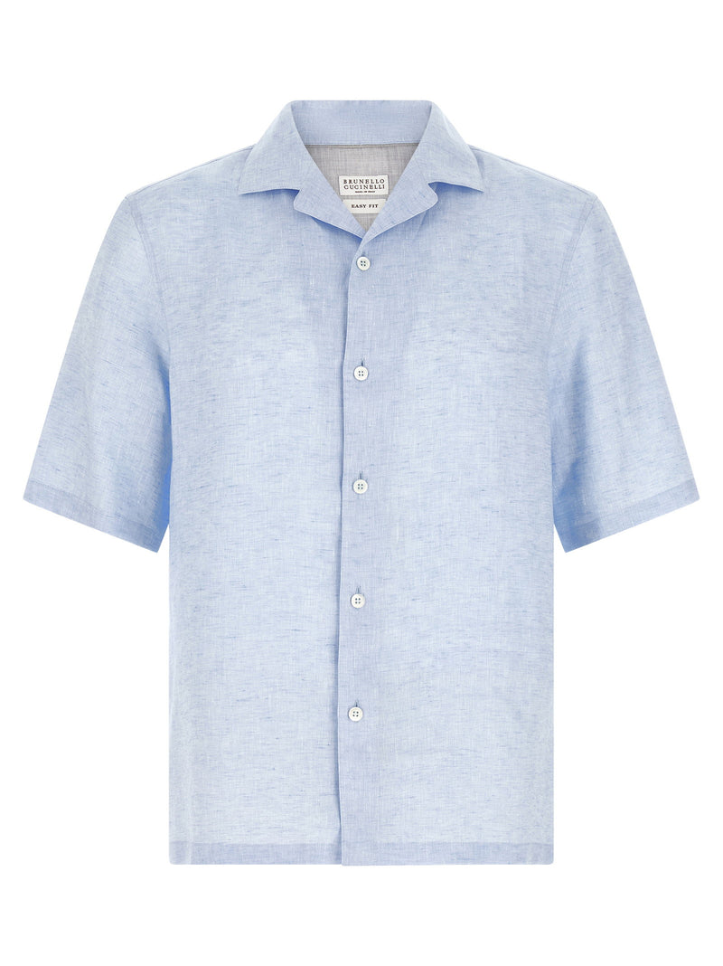 Brunello Cucinelli Brunello Cucinelli Camp Collar Shirt