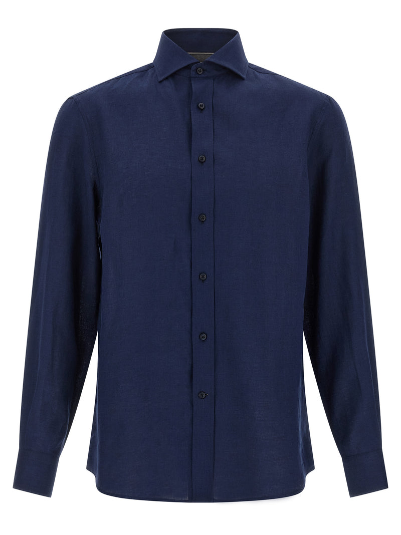 Brunello Cucinelli Linen Shirt Variant 2 | Urbalenti™ NYC